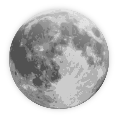 Digital Drawing Of Moon Photo Free Download PNG Images