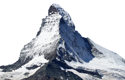 White Long Mountain Clipart Transparent Download, Winter, Rock PNG Images