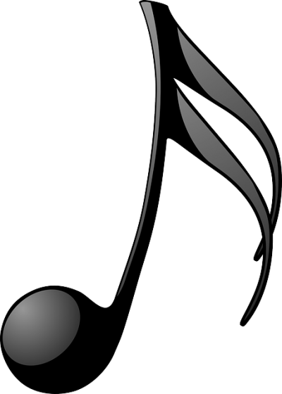 Black Thin Music Notes Png Transparent Free Download PNG Images