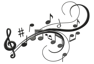 Dancing Music Notes Transparent Clipart Photo PNG Images