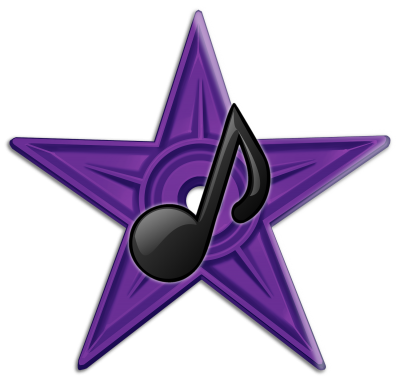 Pruple, Star, M�sic,note, Pictures PNG Images