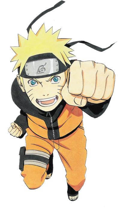 Naruto attack PNG transparent image download, size: 500x750px