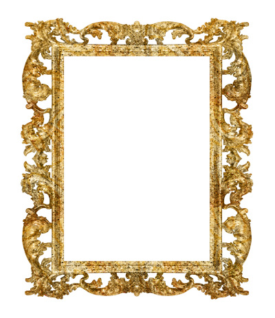  Golden Old Frame Clipart Free, Nostalgia PNG Images