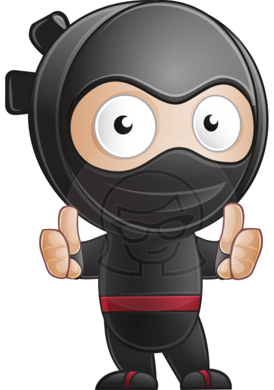 Ninja, Guerreiro, Desenho png transparente grátis