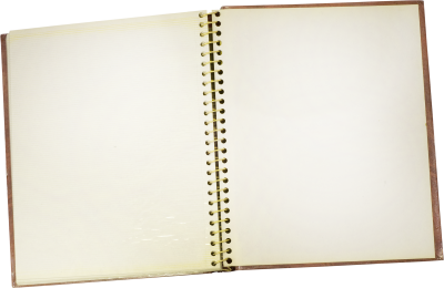 Old Notebook Transparent With Brown Pages PNG Images