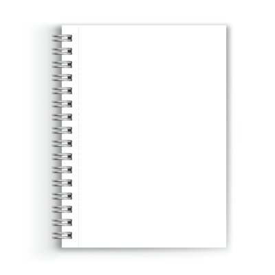 White Classic Notebook Png Free PNG Images
