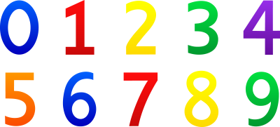 Kids Instructive Numbers Background Transparent PNG Images