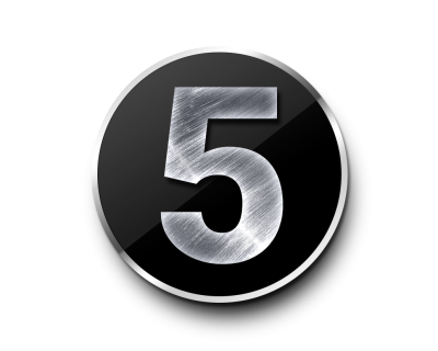 Numbers Five Graphics Hd Transparent PNG Images