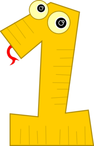 Yellow Number One For Kids, 1 Number Png PNG Images