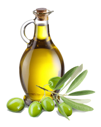 Olive Oil In Glass Bottle Png PNG Images