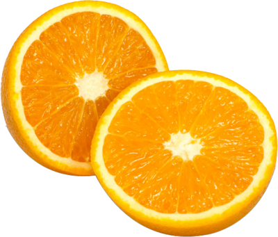 Split Orange Png Transparent PNG Images