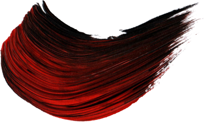 Red And Black Paint Brush Transparent Png PNG Images