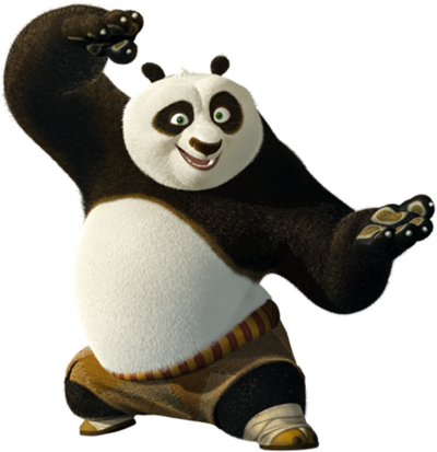 Cartoon Preparing For A Fight Panda Clipart Free Download PNG Images