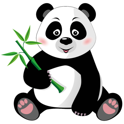 Hungry Sitting Panda Download Hd Photos PNG Images