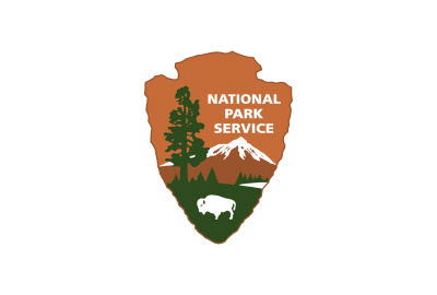 Png park icon national service logo halfwheel