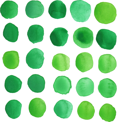 Green Watercolor Round Pattern Images Hd Download PNG Images