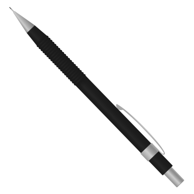 Black Triple Pencil Free Png PNG Images