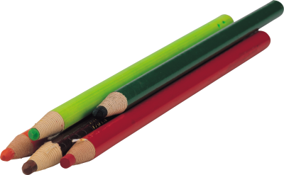 Thick Color Pencils Transparent Background PNG Images