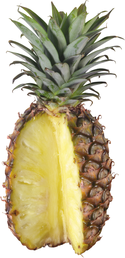 Split Half Pineapple Transparent Images Hd PNG Images