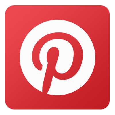 Pinterest Flat Gradient Social Icons Png PNG Images