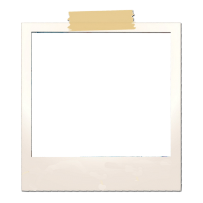Banded Polaroid Frame Hd Png PNG Images