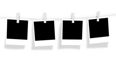 Hanging Polaroid Frame Transparent Background PNG Images