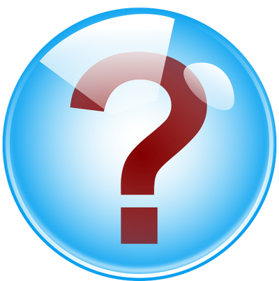 Instructive Blue Glossy Question Mark Png Clipart PNG Images