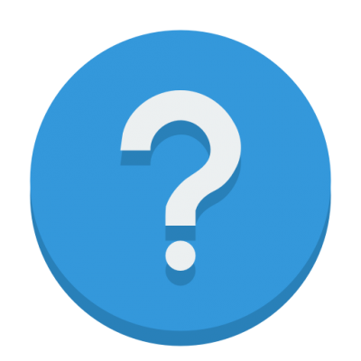 Small Blue Question Icon PNG Images