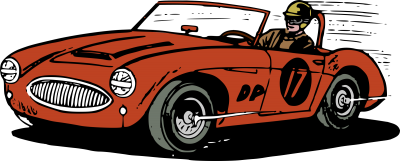 Race Old Car Cut Out PNG Images