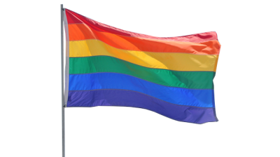 Wavy Rainbow Flag Png PNG Images
