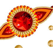 Red Rakhi Png Photo PNG Images