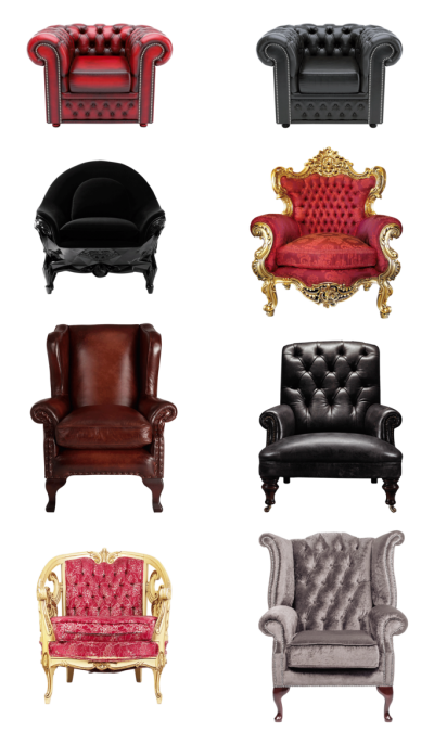 Arm Chairs Png PNG Images