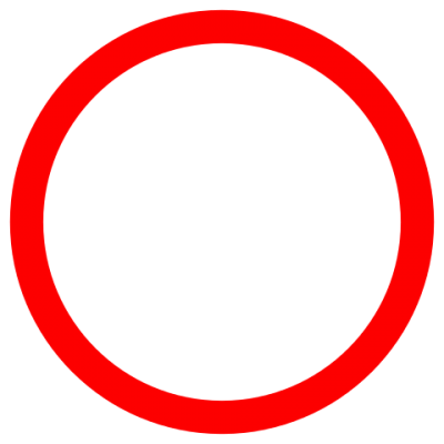 Big Red Circle Clipart Png PNG Images