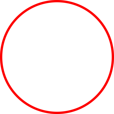 Thin Striped Red Circle Png Hd PNG Images