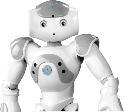 Puzzled White Robot Png PNG Images