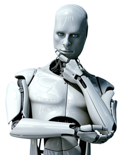 Thinking Human Robot Clipart Png PNG Images