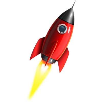 Red rocket png picture