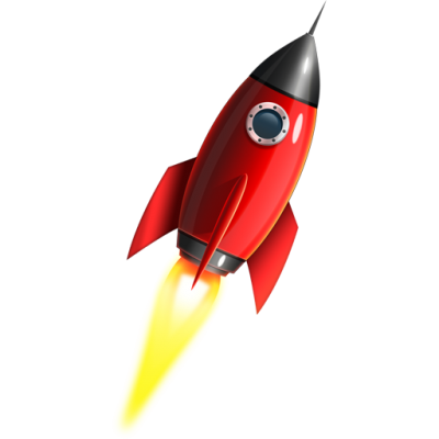 Red Rocket Png PNG Images