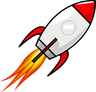 Red white quality rocket png clipart photos