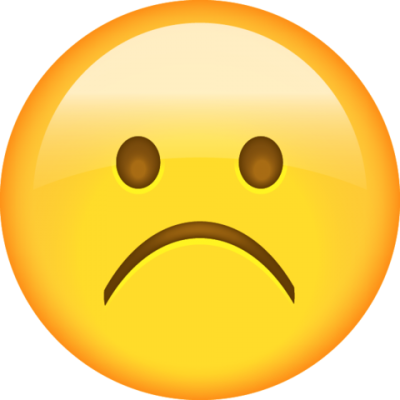Sad Emoji Cut Out PNG Images