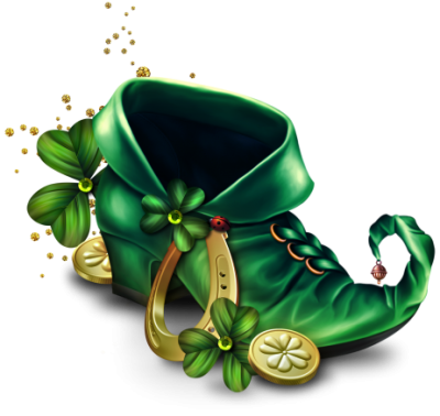 Shoe Green Saint Patricks Day Png PNG Images