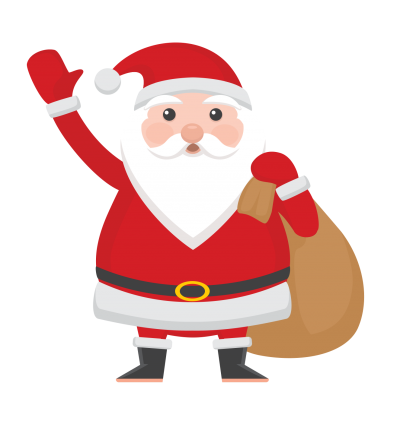 Wave One's Hand Santa Claus Hd Png PNG Images