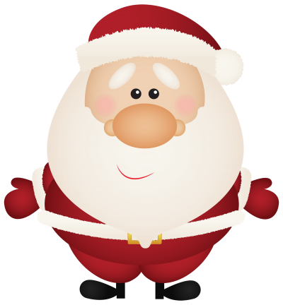 Overweight Beautiful Santa Images Png Free PNG Images