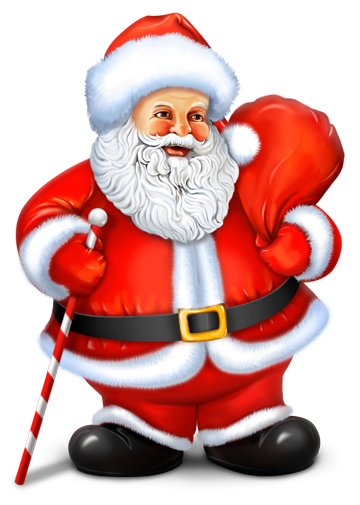 Old Cute Santa Transparent Png Clipart PNG Images