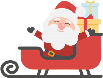 Cute Animation Santa Hd Png Download, Drawing PNG Images