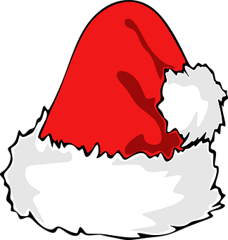 Animation santa png images free download, hat background