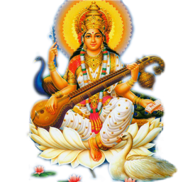 Saraswati Devi Clipart PNG File PNG Images