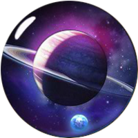 Saturn In Sky Transparent Free PNG Images
