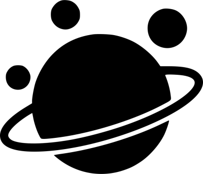 Saturn With Three Black Points Hd Png PNG Images