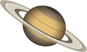 Sideview Saturn Illustration Clipart Png PNG Images